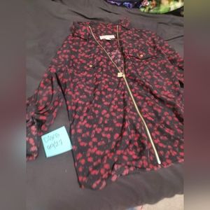 Michael Kors Zip Blouse